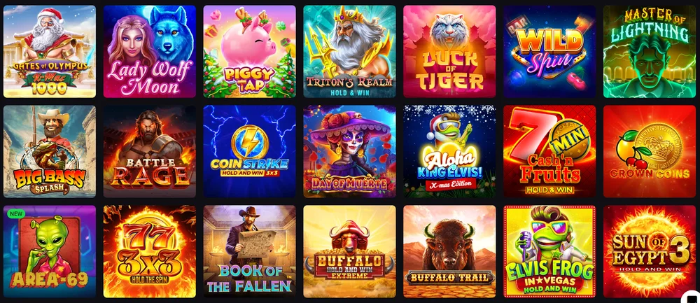 Slots are the most popular category of entertainment at online casinos